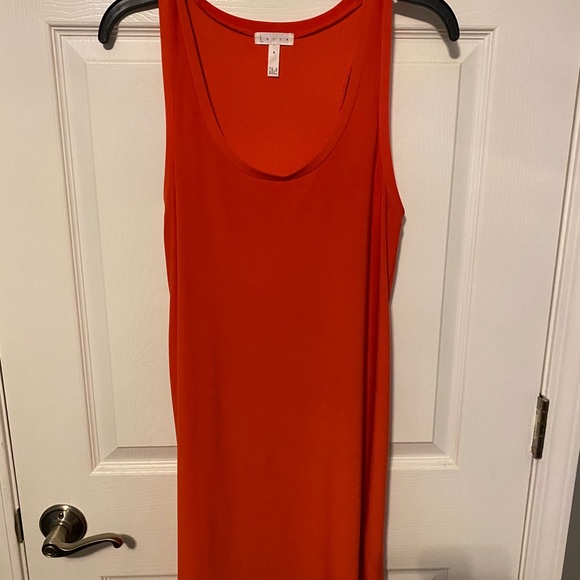 Leith Tank Dress Red Cayenne - Picture 2 of 4